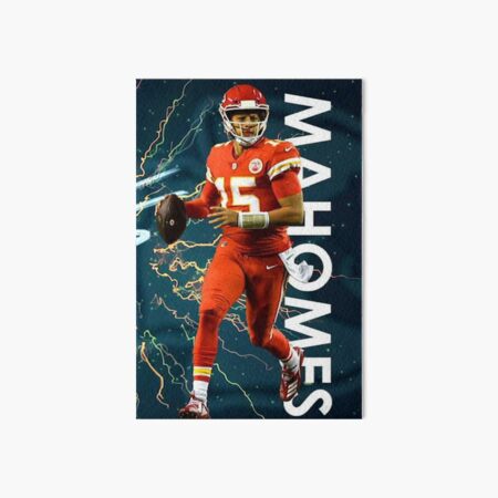 Patrick Mahomes Jersey Art Board Print for Sale by Alexandra Cline