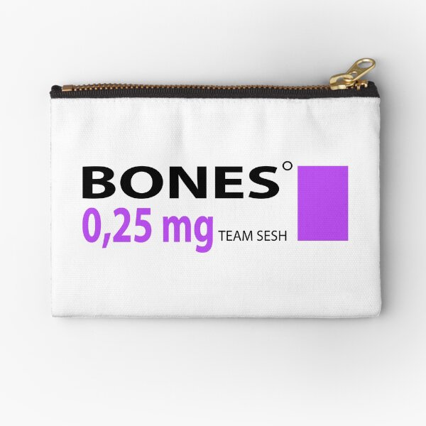 Bones's medicine Zipper Pouch
