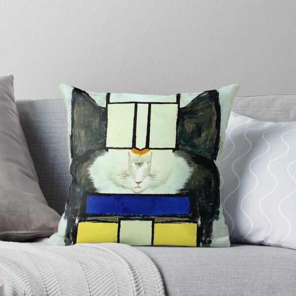 Item preview, Portrait of Mondrian's cat designed and sold by Arc1.