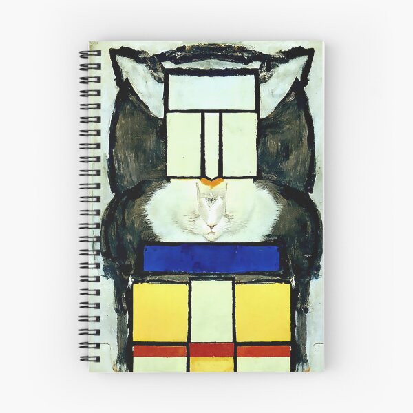 Item preview, Portrait of Mondrian's cat designed and sold by Arc1.