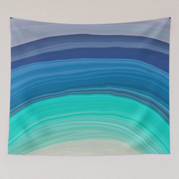 Item preview, Ocean shade abstract fluid  designed and sold by Emotionville.