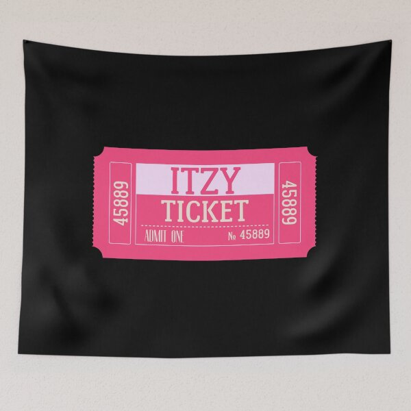Item preview, Itzy Kpop Ticket designed and sold by puki-ycdi.