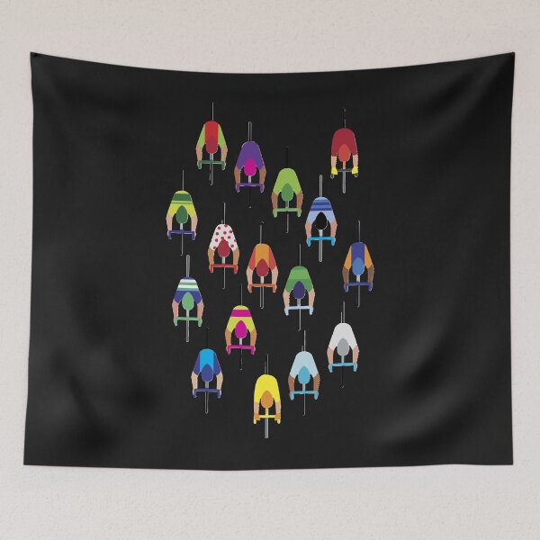 Item preview, The Peloton – Cyclists designed and sold by VanessaSpurlinz.