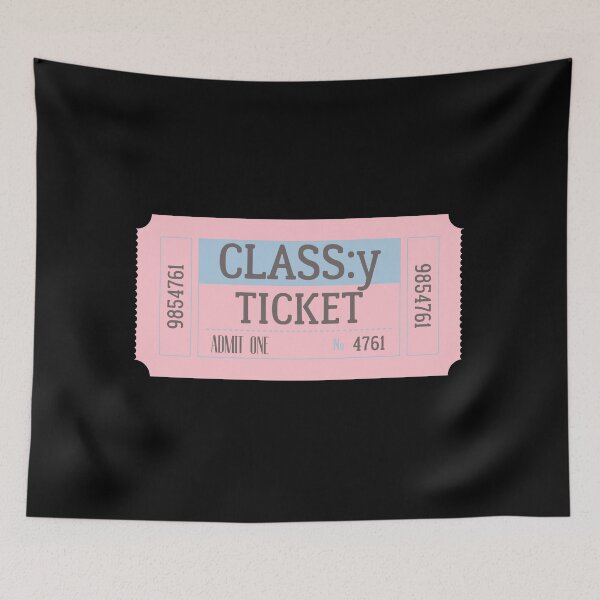 Item preview, Class:y ticket designed and sold by puki-ycdi.