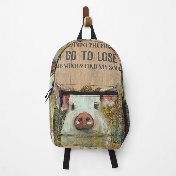 Item preview, And into the field i go to lose my mind and find my soul pig lover designed and sold by SEANPARKERAU.
