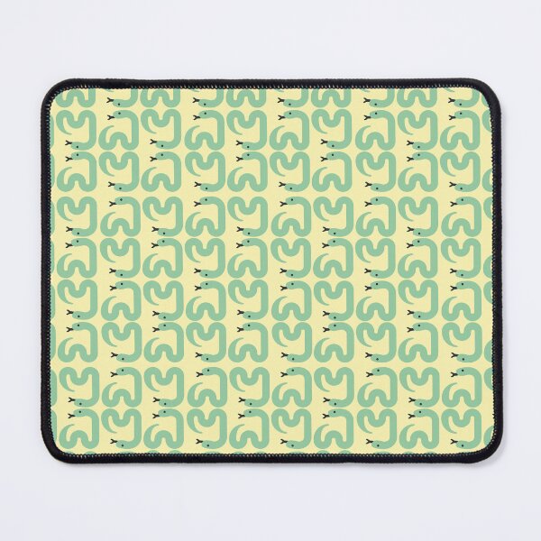 Item preview, Mint snakes pattern designed and sold by LaBelleMaison.