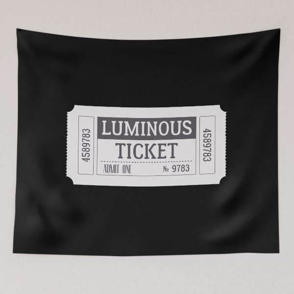 Item preview, Luminous Kpop Ticket designed and sold by puki-ycdi.