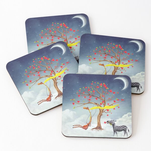Item preview, Fairy tale zebra and giraffe designed and sold by PrettyLittleTig.
