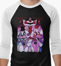 Fnaf - Sister Location Men's Baseball ¾ T-Shirt