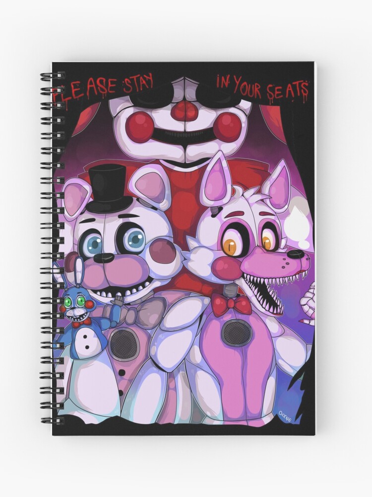 Fnaf Spiral Notebooks for Sale