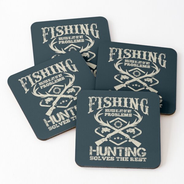 Item preview, Fishing Solves Most Of My Problems Hunting Solves The Rest designed and sold by Numero14.