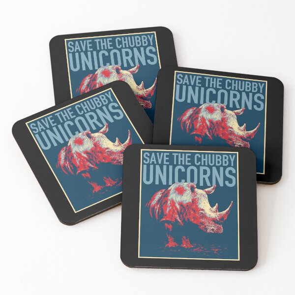 Item preview, Save The Chubby Unicorns Gift Fat Rhino Rhinoceros Lover designed and sold by aaronbolser.