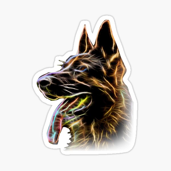 German Shepherd Dog Sticker