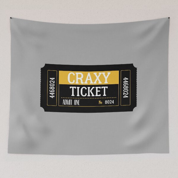 Item preview, Craxy Ticket designed and sold by puki-ycdi.