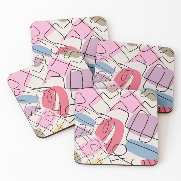 Item preview, geometric abstract line art  designed and sold by Pattern King.
