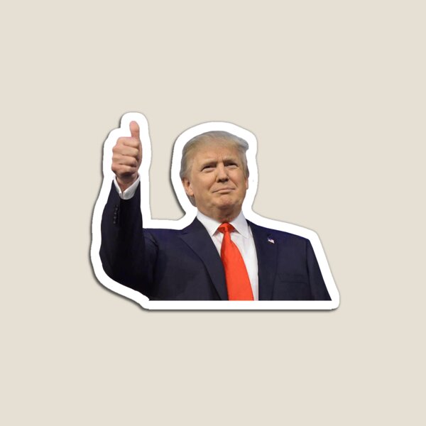 Trump pulgares arriba Imán