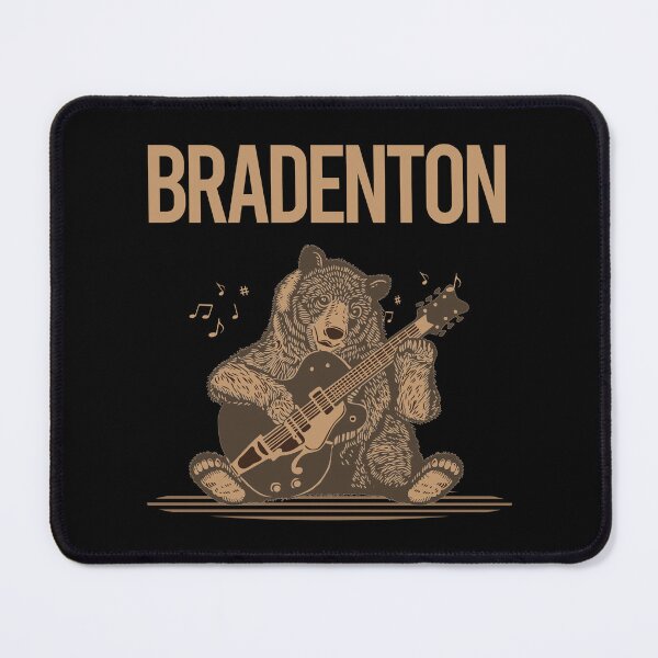 Item preview, Bear With Guitar Bradenton designed and sold by BloodMoneyTwit.