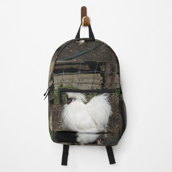Item preview, White silkie chicken designed and sold by greentiger1.