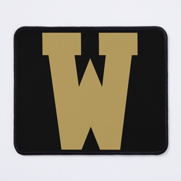Item preview, Alphabet, Gold W, Sports letter W designed and sold by TheCultStuff.