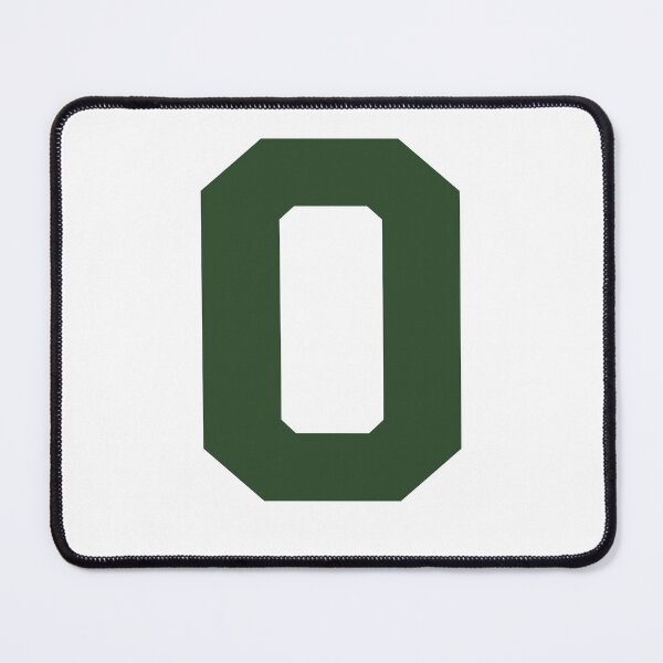 Item preview, Number 0, Dark green zero, Sports number 0 designed and sold by TheCultStuff.