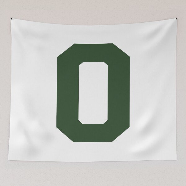 Item preview, Number 0, Dark green zero, Sports number 0 designed and sold by TheCultStuff.
