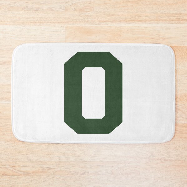 Item preview, Number 0, Dark green zero, Sports number 0 designed and sold by TheCultStuff.