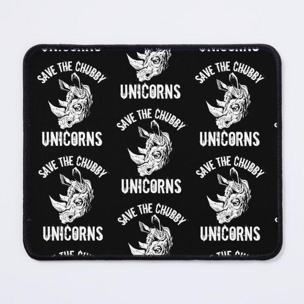Item preview, Save The Chubby Unicorns Gift Fat Rhino Funny Unicorn Head designed and sold by aaronbolser.