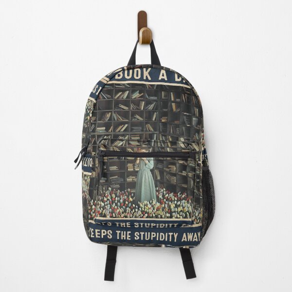 Item preview, A BOOK A DAY KEEPS THE STUPIDITY AWAY books lover designed and sold by ALISONABBOTTAU.
