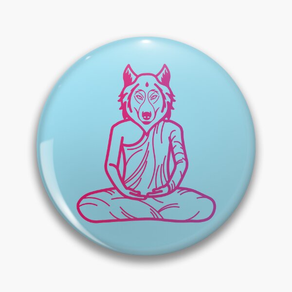 Item preview, Aware Wolf, Pink Gradient designed and sold by Josef Michna.