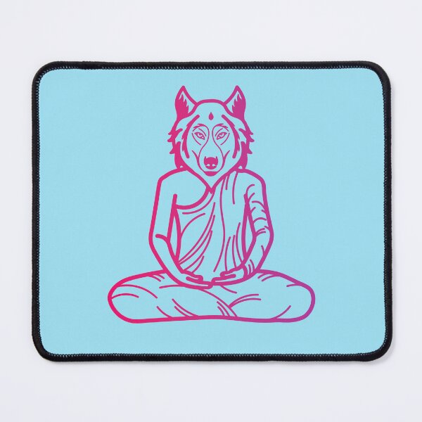 Item preview, Aware Wolf, Pink Gradient designed and sold by Josef Michna.