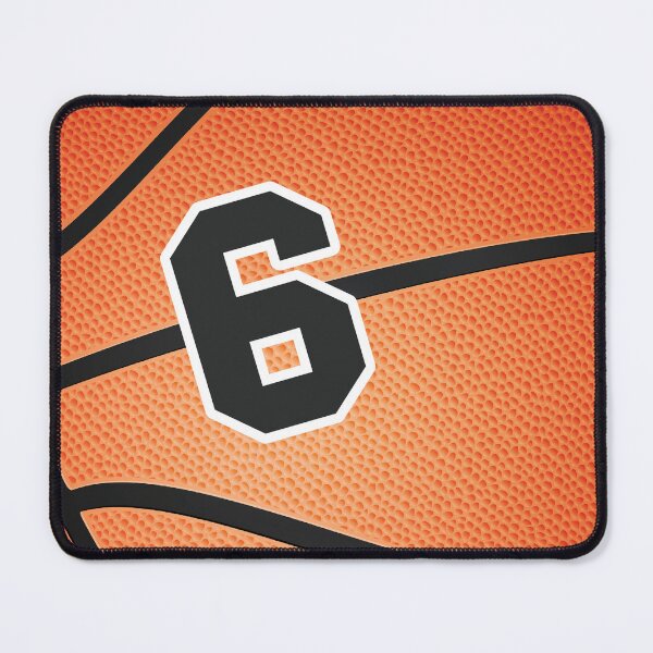 Item preview, Basketball ball number 6, six designed and sold by TheCultStuff.