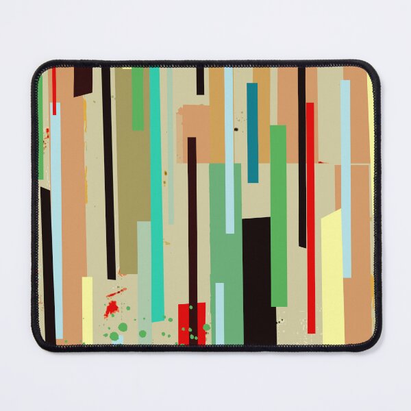 Item preview, Modern Minimalist Abstract Digital Painting - Vertical Random Stripes designed and sold by MyArt23.