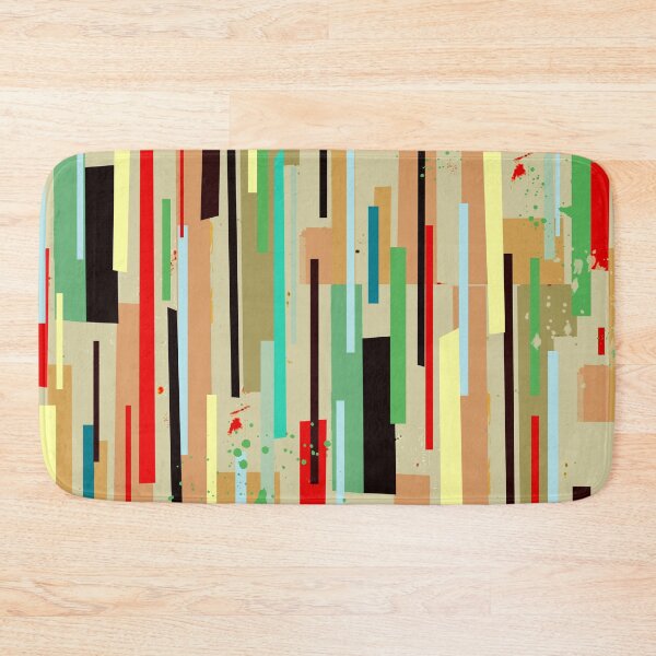 Item preview, Modern Minimalist Abstract Digital Painting - Vertical Random Stripes designed and sold by MyArt23.