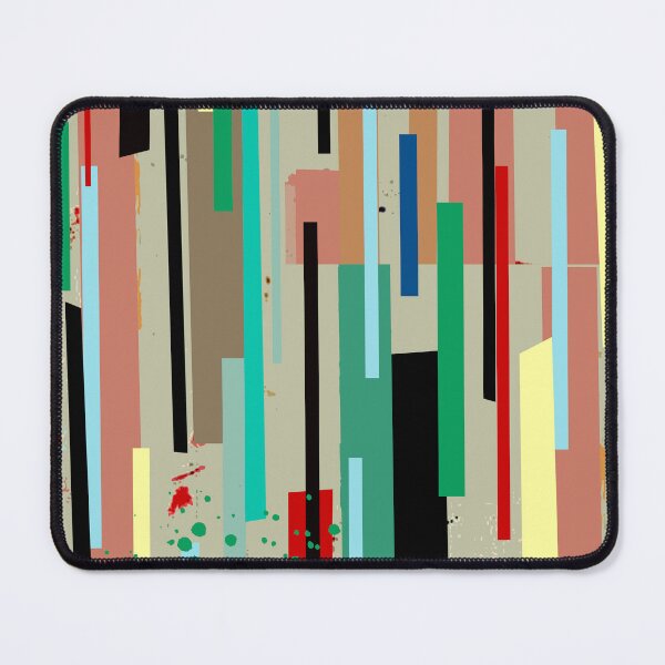 Item preview, Modern Minimalist Abstract Digital Painting - Vertical Random Stripes designed and sold by MyArt23.
