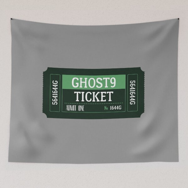 Item preview, Ghost9 Ticket designed and sold by puki-ycdi.