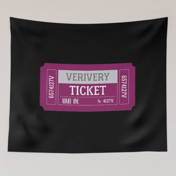 Item preview, Verivery Ticket designed and sold by puki-ycdi.