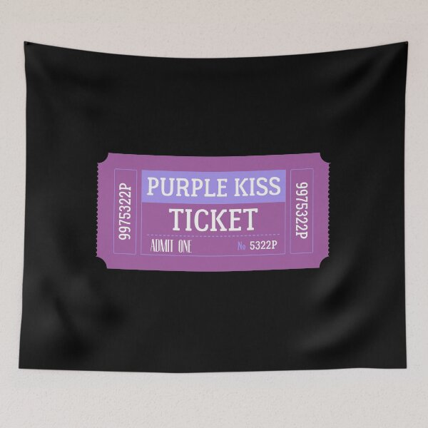 Item preview, Purple Kiss Ticket designed and sold by puki-ycdi.
