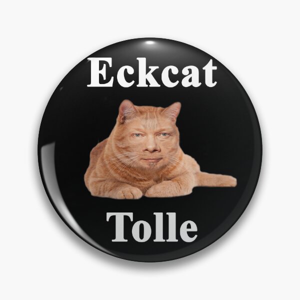 Item preview, Eckcat Tolle Zen Master Cat Eckhart Tolle kitty designed and sold by SubtleSplit.