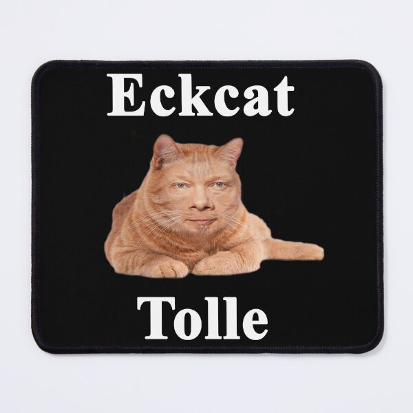 Item preview, Eckcat Tolle Zen Master Cat Eckhart Tolle kitty designed and sold by SubtleSplit.