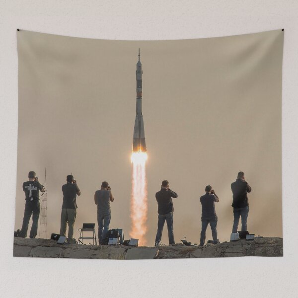 Item preview, Space Mission - Soyuz Rocket With Astronauts designed and sold by Night-parade.
