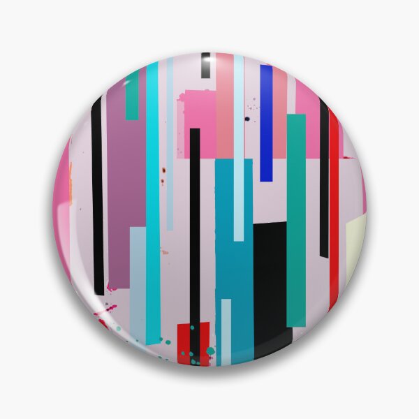Item preview, Modern Minimalist Abstract Digital Painting - Vertical Random Stripes designed and sold by MyArt23.