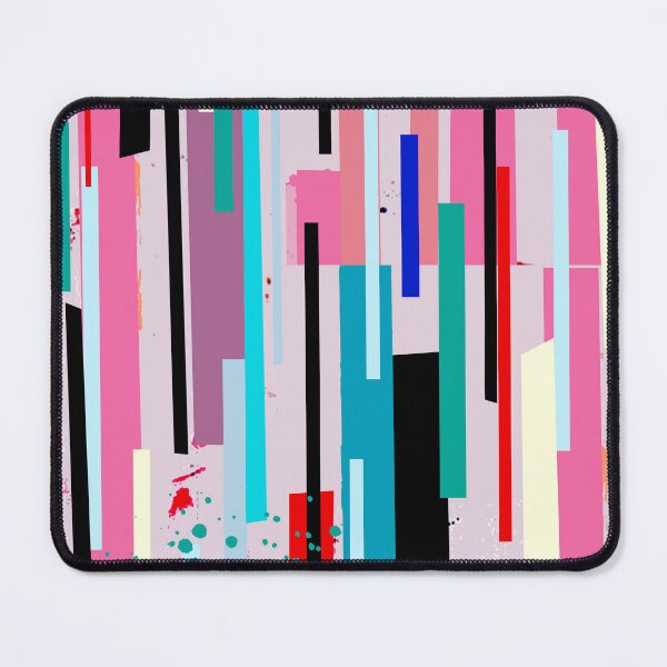 Item preview, Modern Minimalist Abstract Digital Painting - Vertical Random Stripes designed and sold by MyArt23.