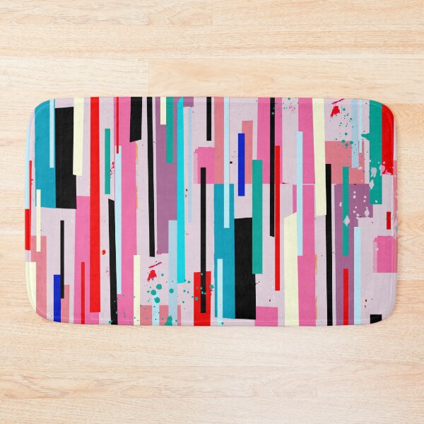 Item preview, Modern Minimalist Abstract Digital Painting - Vertical Random Stripes designed and sold by MyArt23.