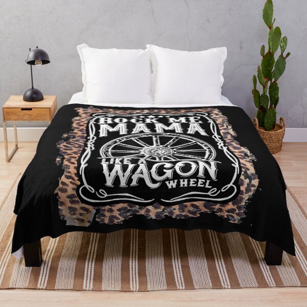 Item preview, Rock me Mama like a wagon wheel Country Music leopard Essential designed and sold by AmberMartin12.