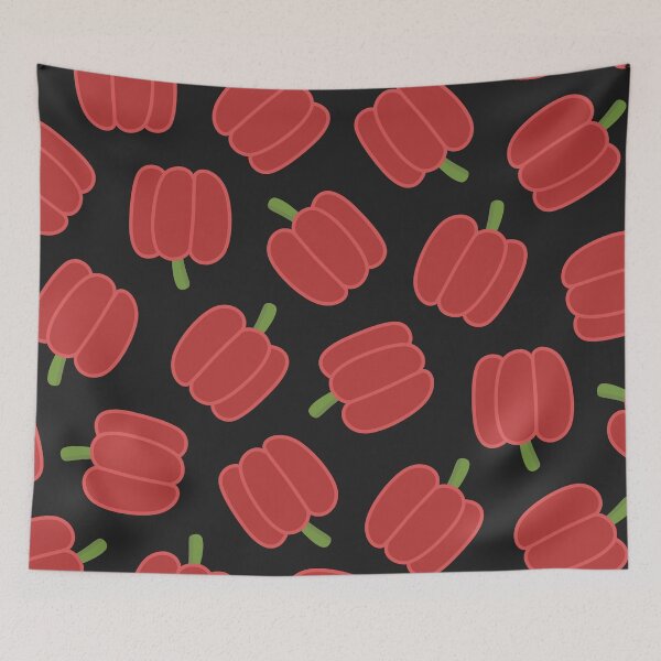 Item preview, Medium bell pepper pattern 15 designed and sold by LemonCreamyyyy.