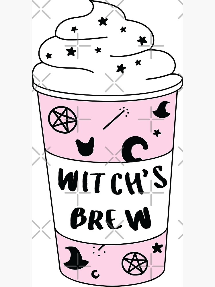 "Witchs Brew Coffee ♡ Trendy/Hipster/Tumblr Meme" Poster by saintlovely ...