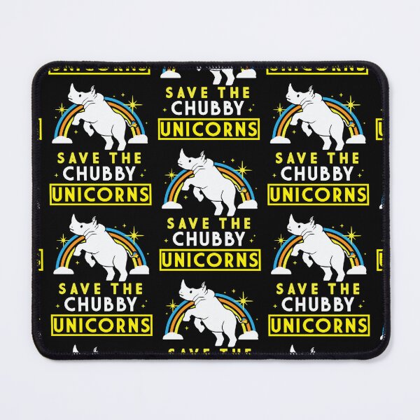Item preview, Save The Chubby Unicorns Rainbow Rhino designed and sold by aaronbolser.