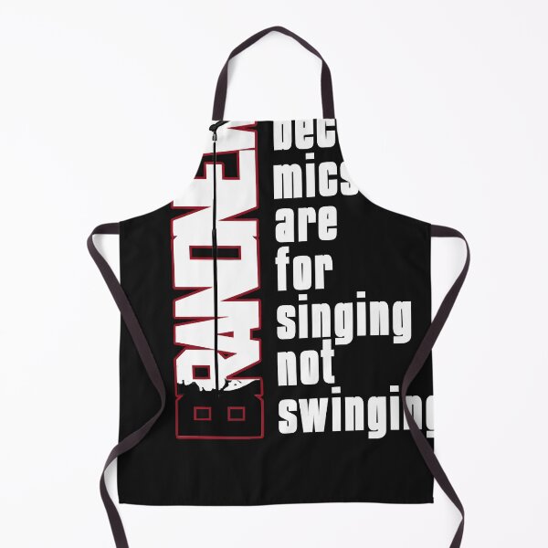 Item preview, Mics Are For Singing Not Swinging designed and sold by Lindseorne.