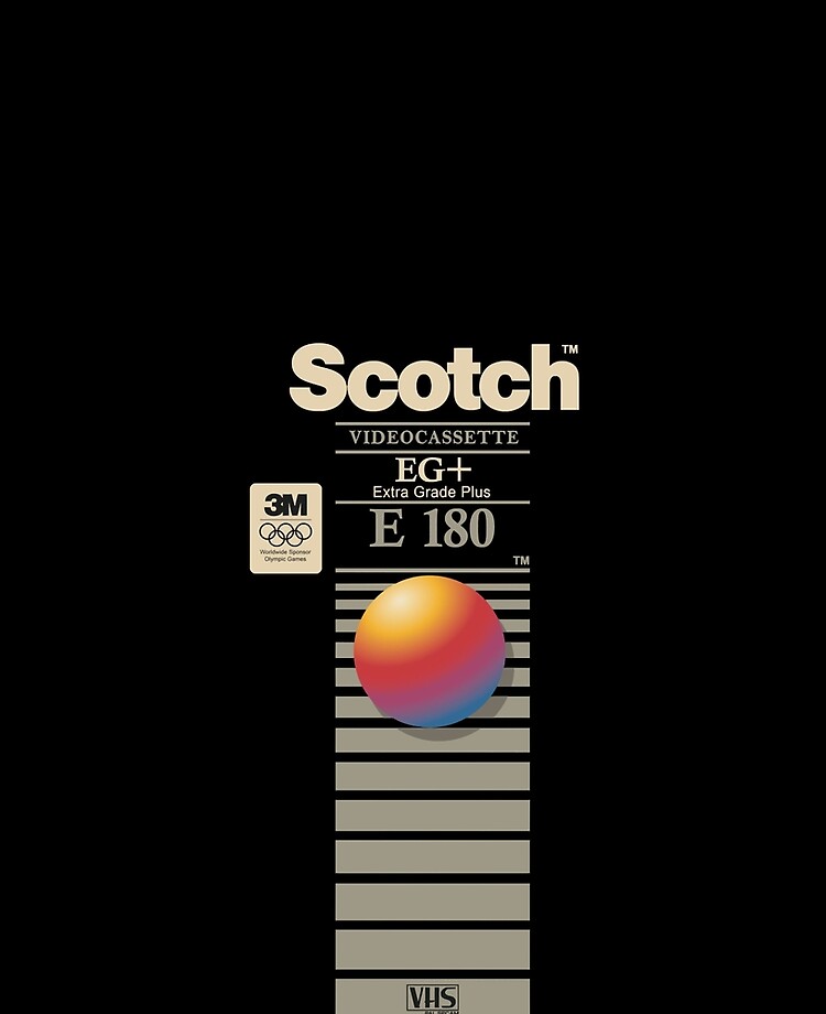 Vhs scotch e | iPad Case & Skin