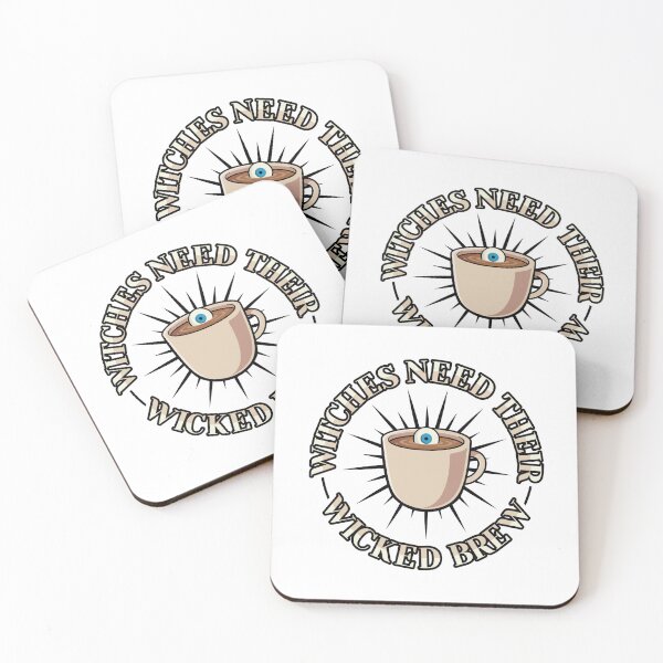Item preview, Witches Need Their Wicked Brew Coffee designed and sold by wolfkin-design.